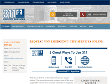 Tablet Screenshot of crmweb.riversideca.gov